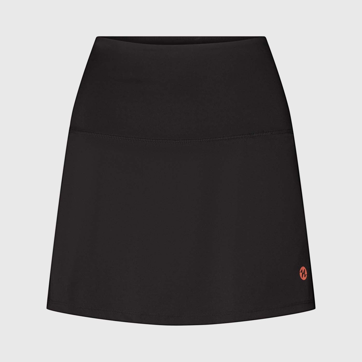 Padel Skirt 2 in 1, Mira Short - Black