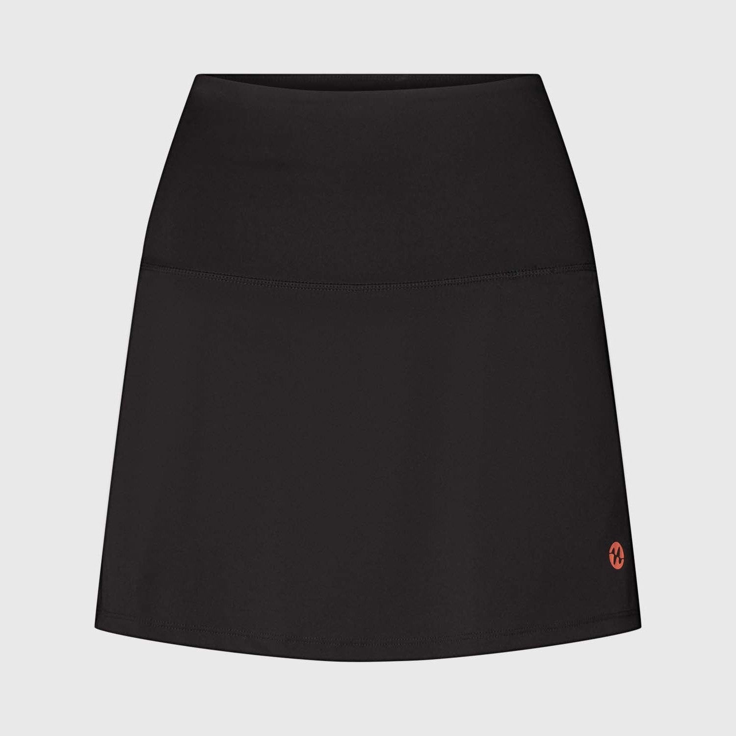Padel Skirt 2 in 1, Shape, Mira Short - Black