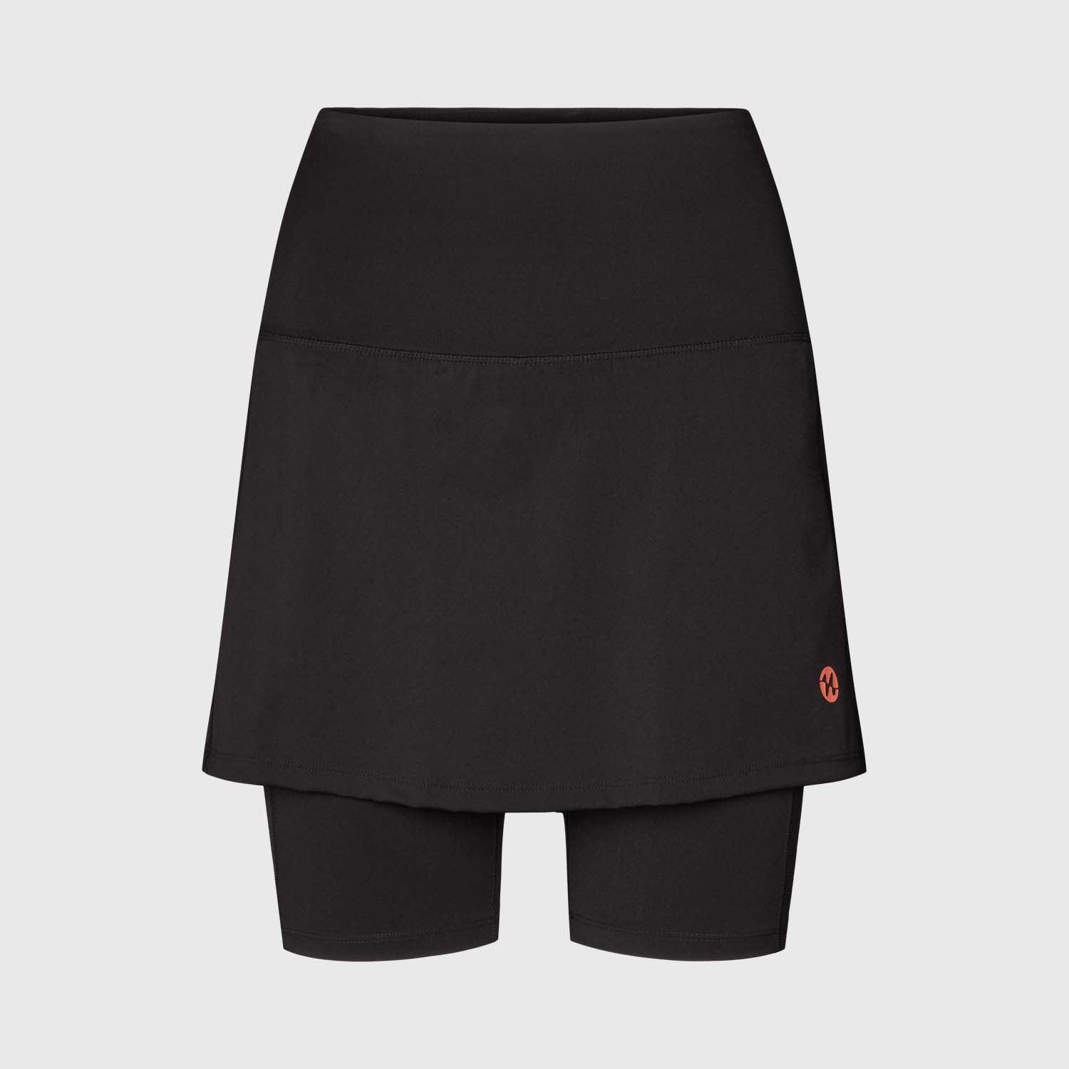 Padel Skirt 2 in 1, Mira - Black