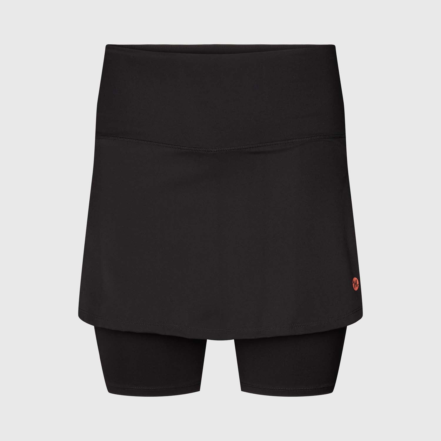 Padel Skirt 2 in 1, Mira - Black