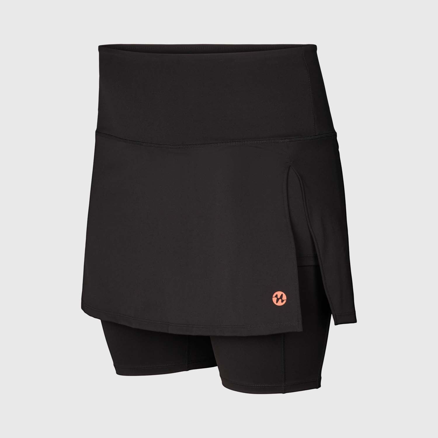 Padel Skirt 2 in 1, Mira - Black