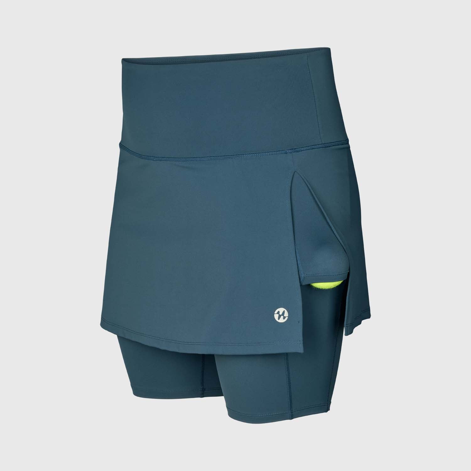 Padel Skirt 2 in 1, Mira - Petrol