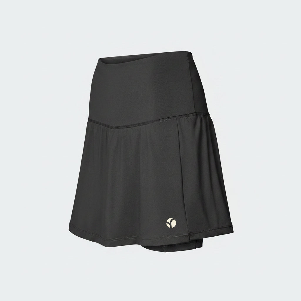 Padel Skirt Light 2 in 1, Lucia - Black