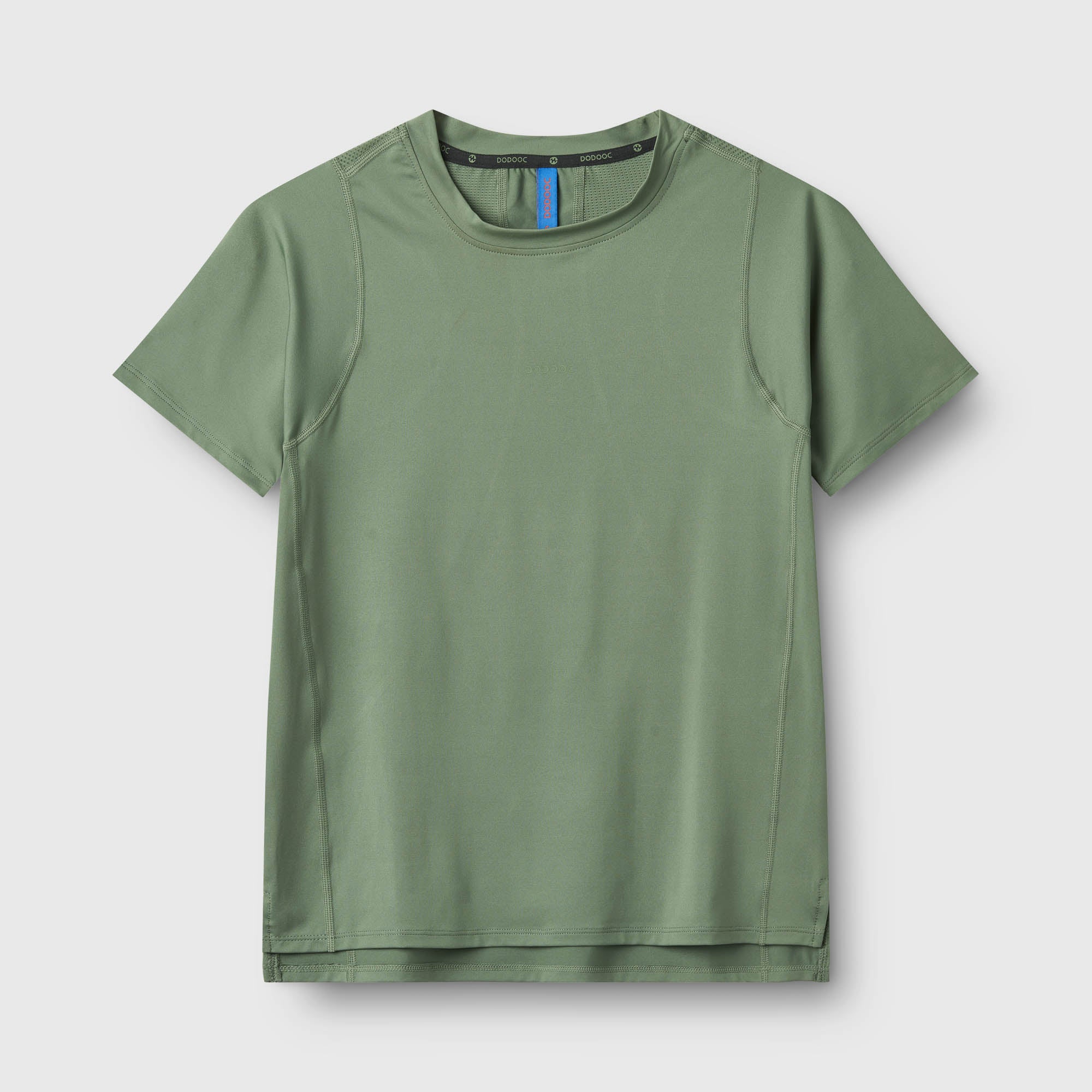 Padel T-shirt, Ronda Straight Q-dry - Pinegreen