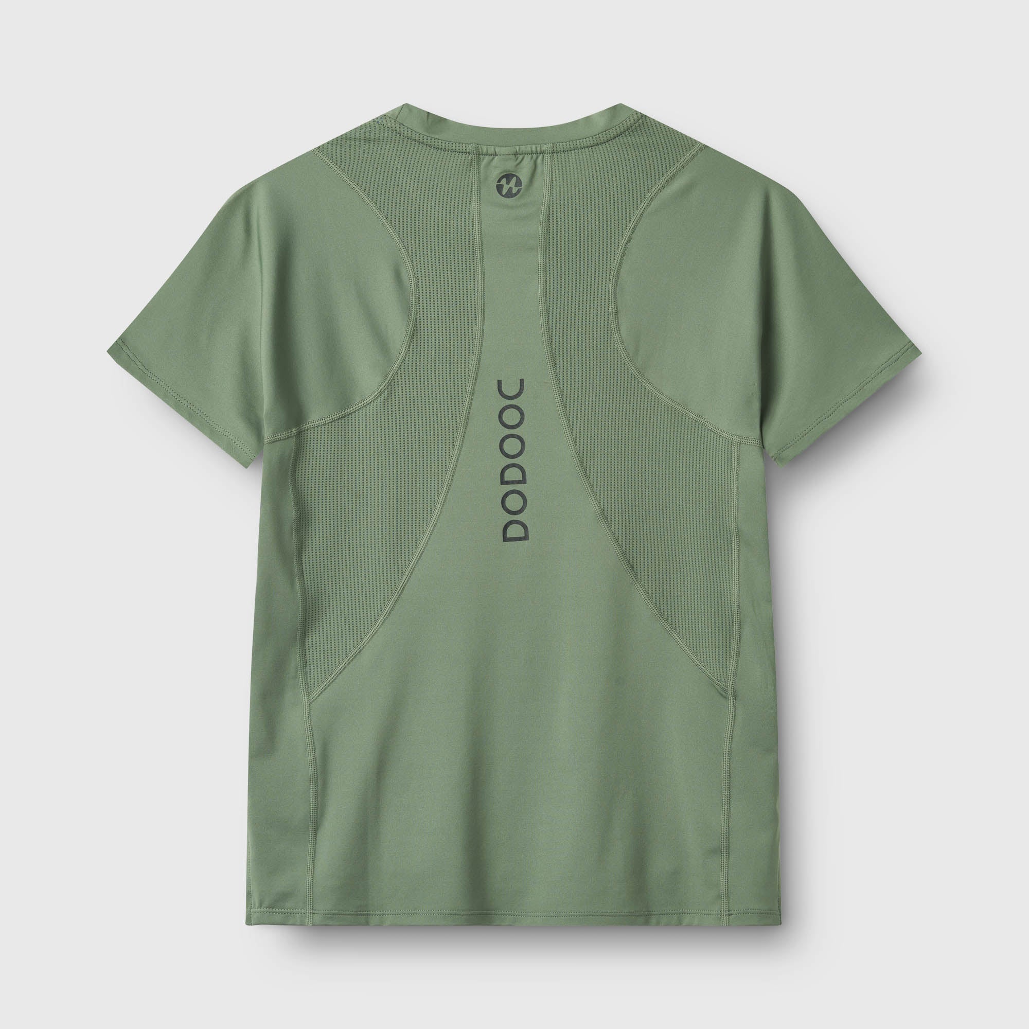 Padel T-shirt, Ronda Straight Q-dry - Pinegreen