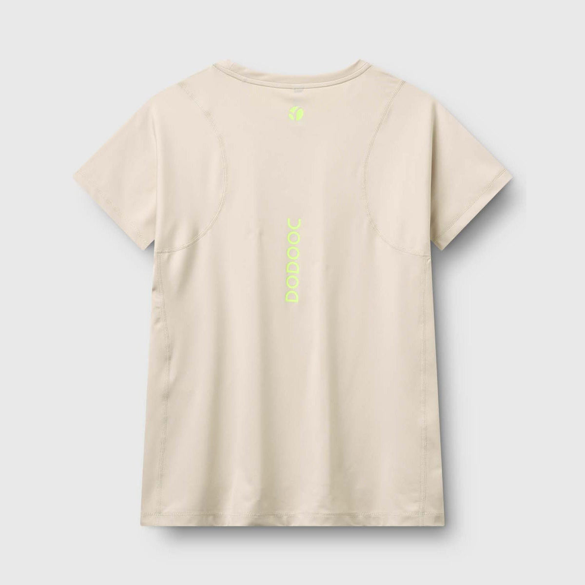 Padel T-shirt, Monita Straight Q-dry - Chalk