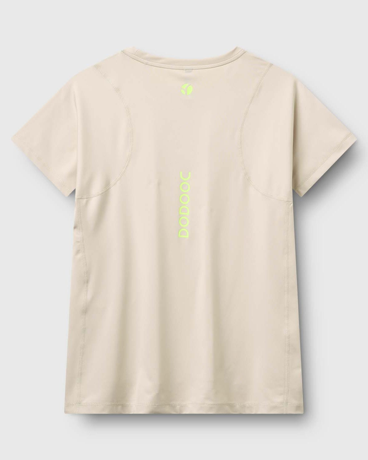 Padel T-shirt, Monita Straight Q-dry - Chalk