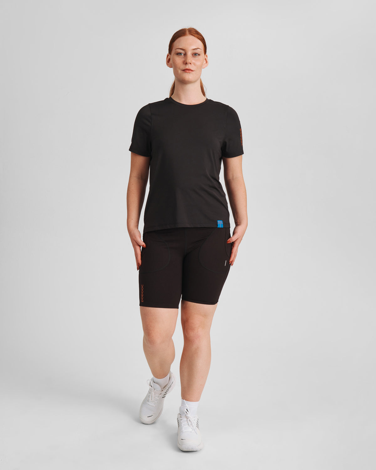 Padel T-shirt, Tone Straight Q-dry - Black