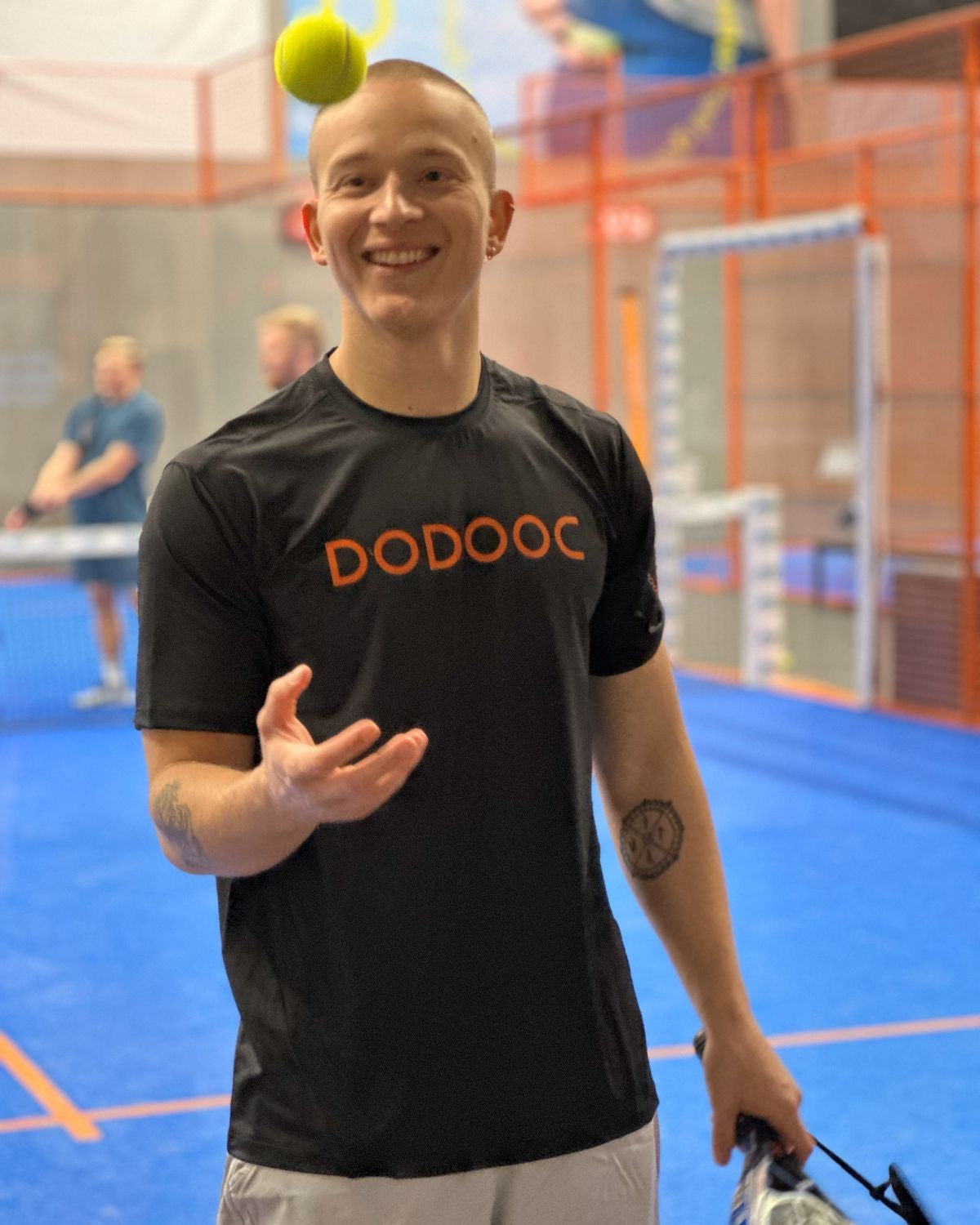 Padel T-shirt, Sanchez Q-dry - Black - SPECIAL EDITION