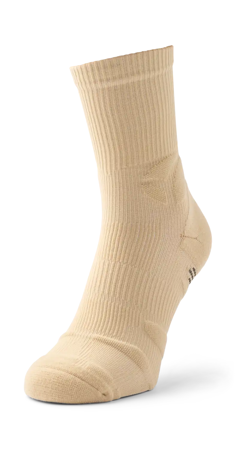Padelsokker med knitgrip teknologi - Beige
