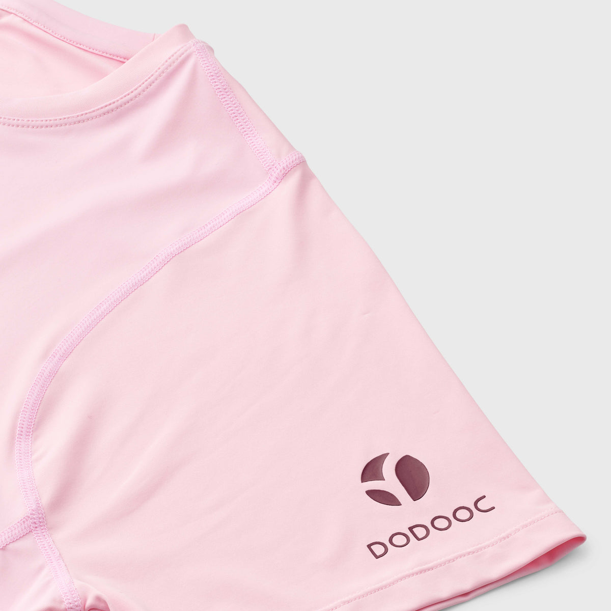 Padel T-shirt, Rosa - Straight Q-dry - Pink Blush