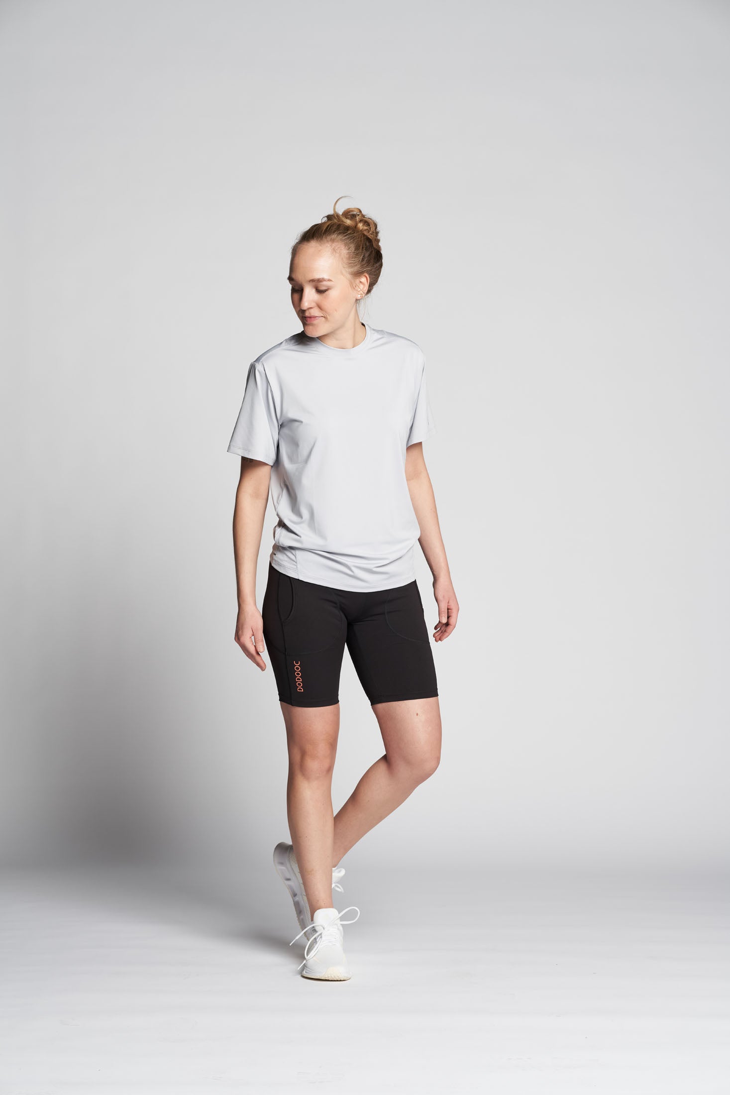 UNISEX Padel T-shirt, Leon Q-dry - Grey