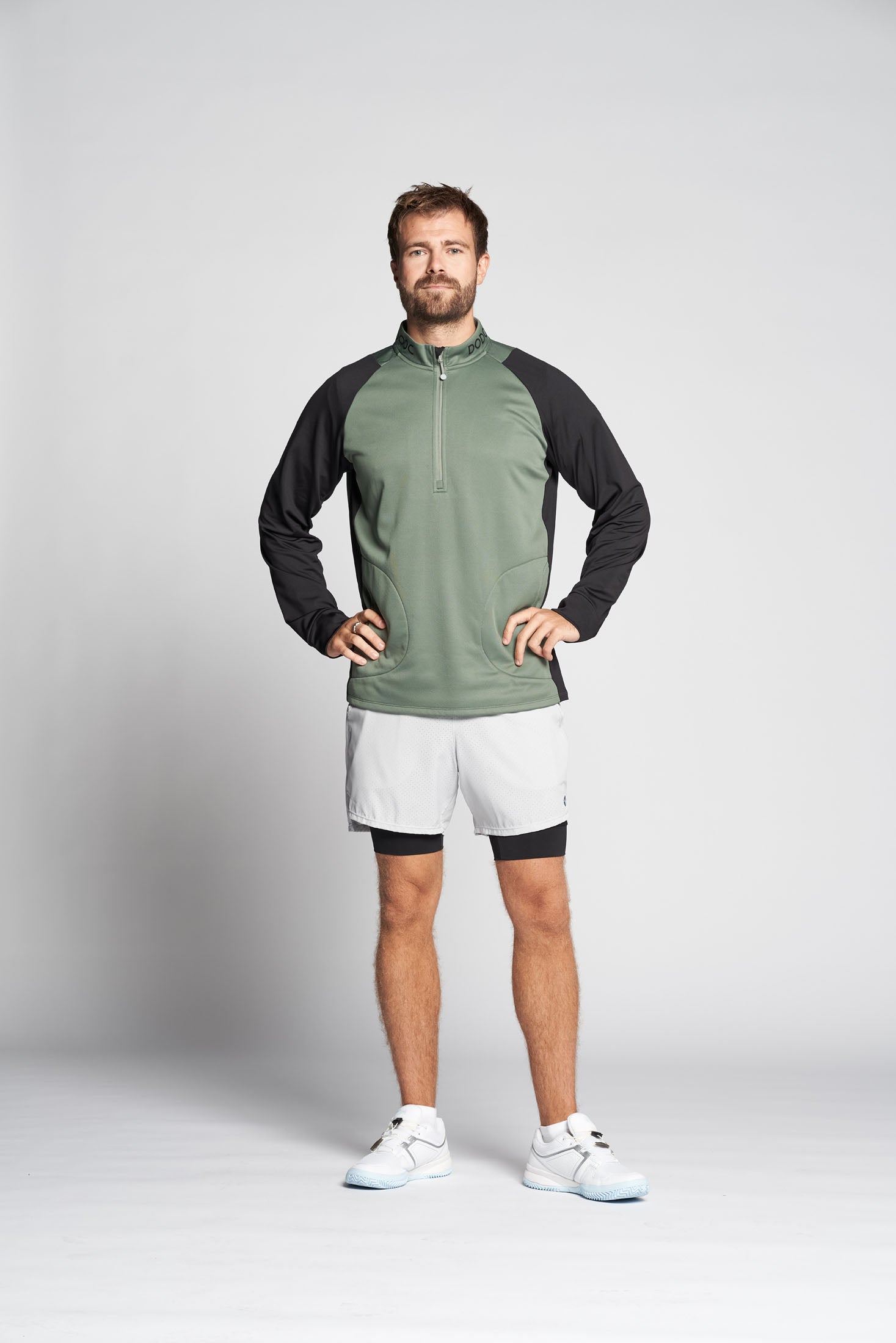 Padel Fleece, Gomez Sport - Pinegreen