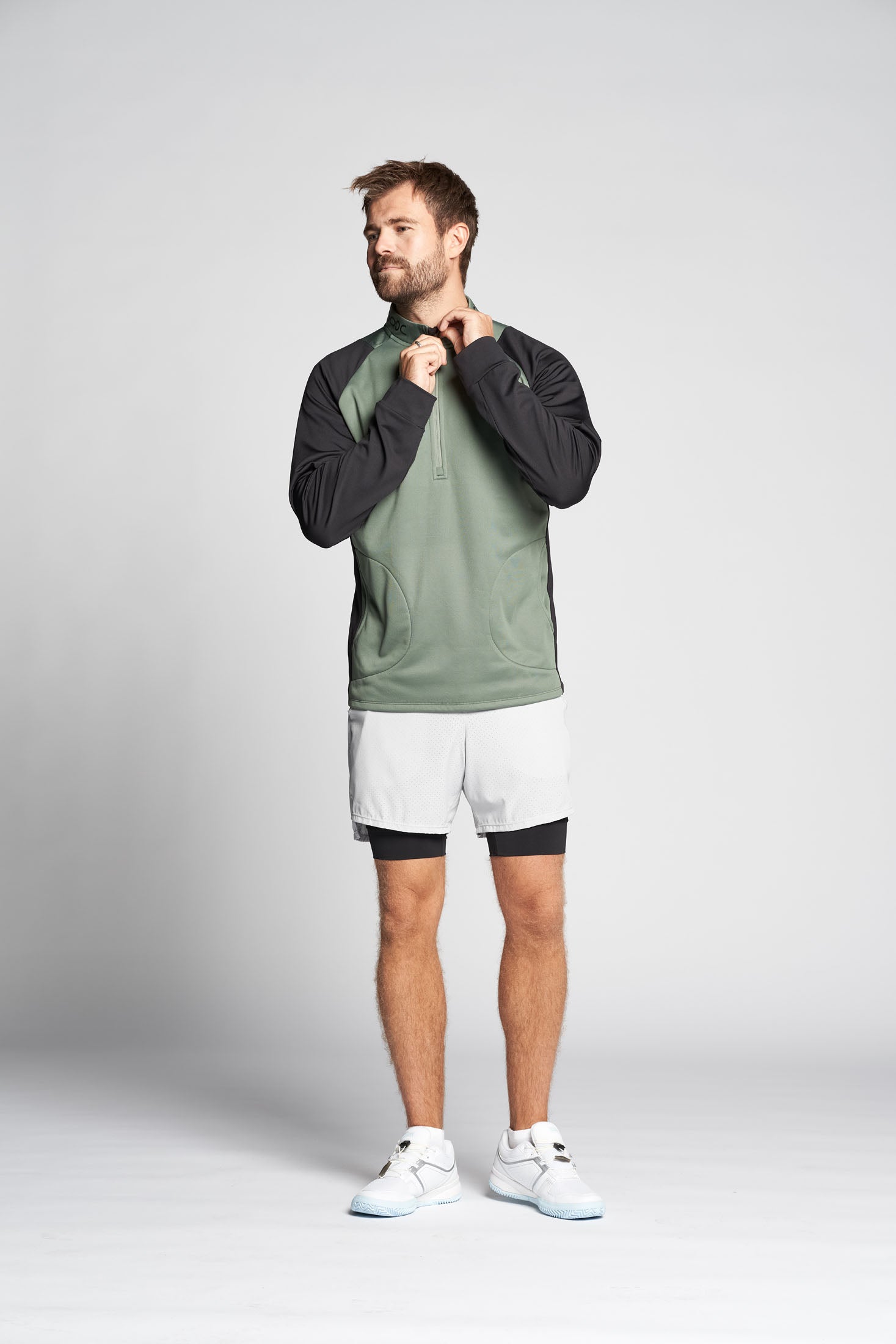 Padel Fleece, Gomez Sport - Pinegreen