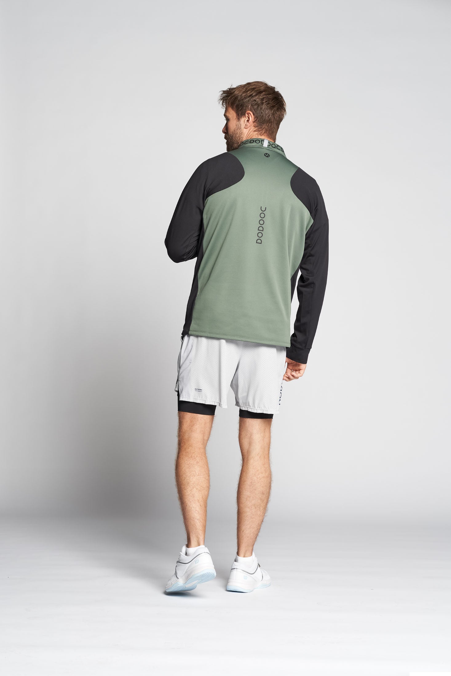 Padel Fleece, Gomez Sport - Pinegreen