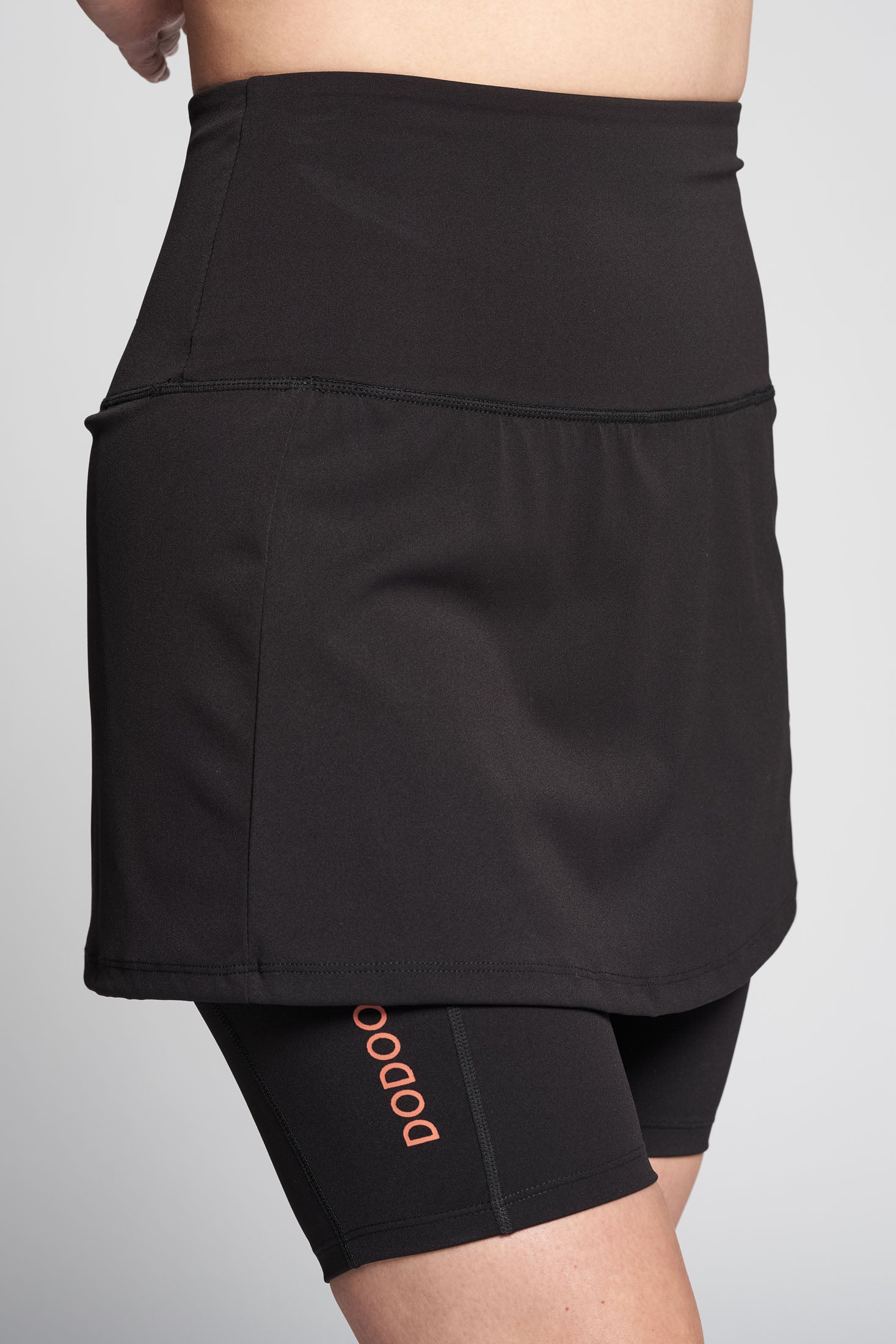 Padel Skirt 2 in 1, Mira - Black