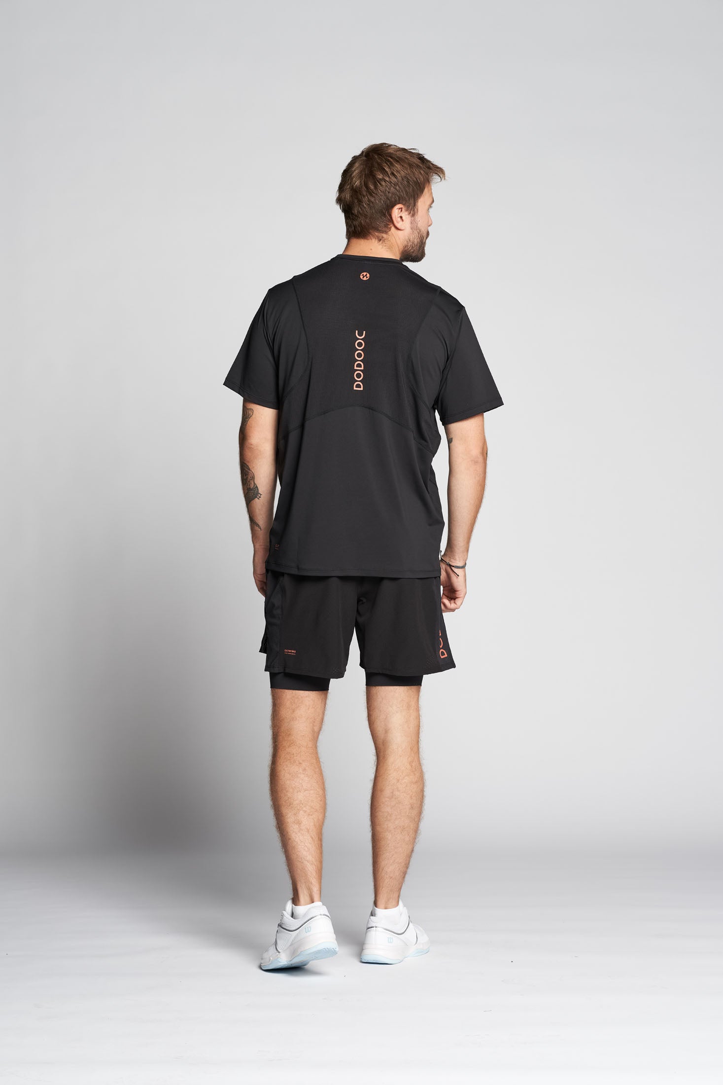 Padel T-shirt, Sanchez Q-dry - Black