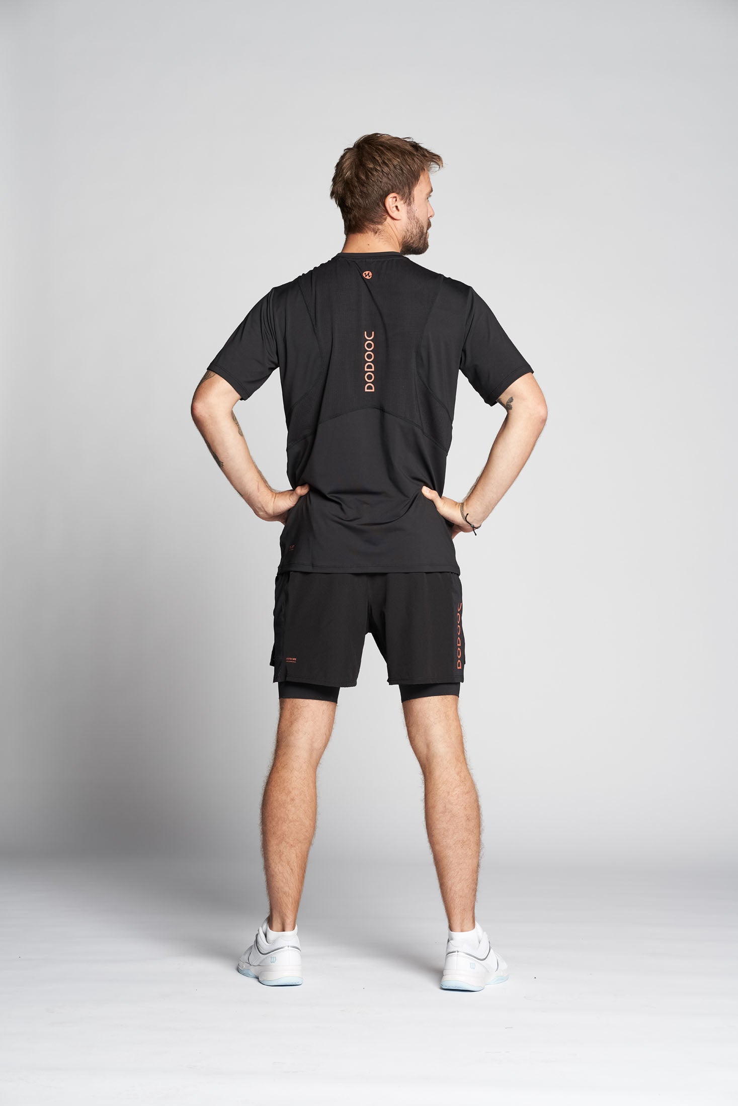 Padel T-shirt, Sanchez Q-dry - Black