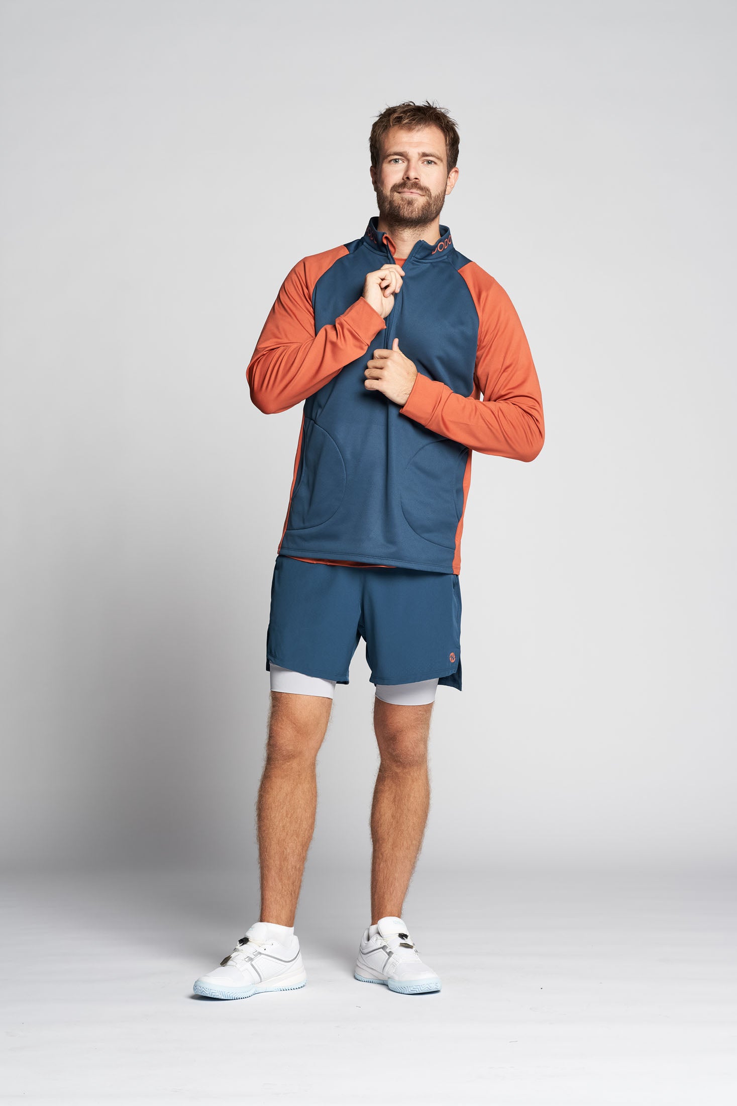 Padel Shorts, Garcia 2 in 1 - Petrol