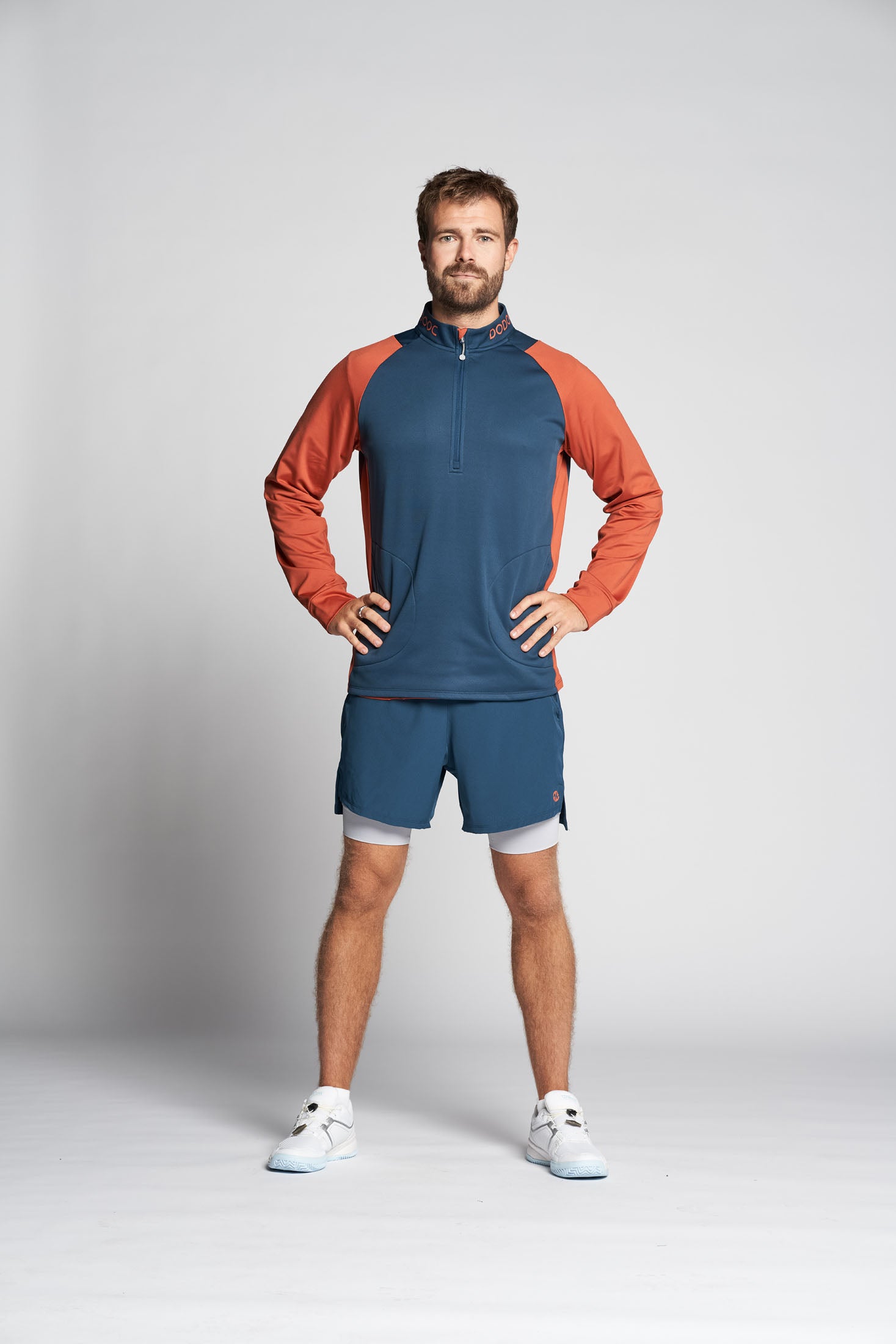 Padel Shorts, Garcia 2 in 1 - Petrol