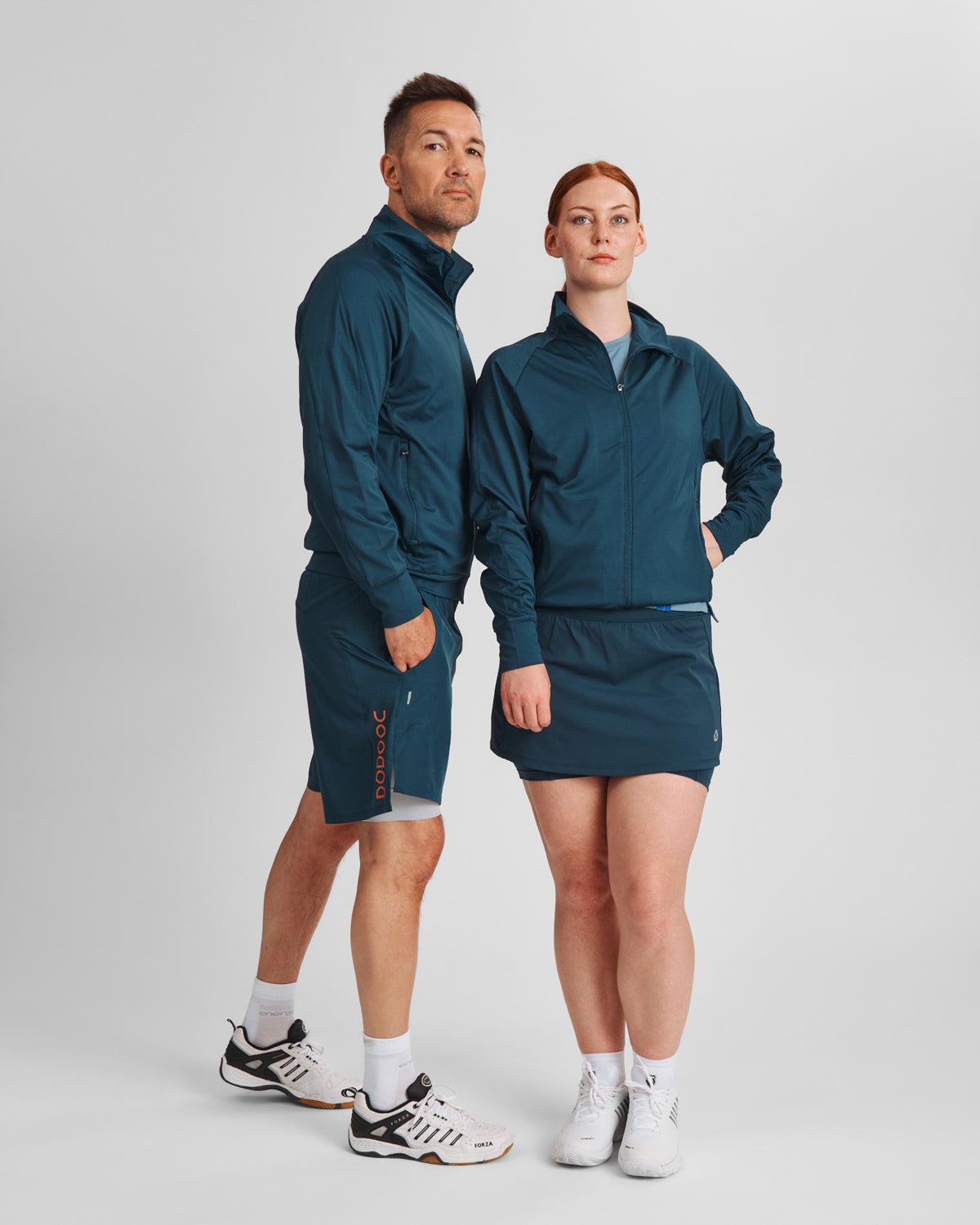 UNISEX Padel Fleece, Tiago jacket - Petrol