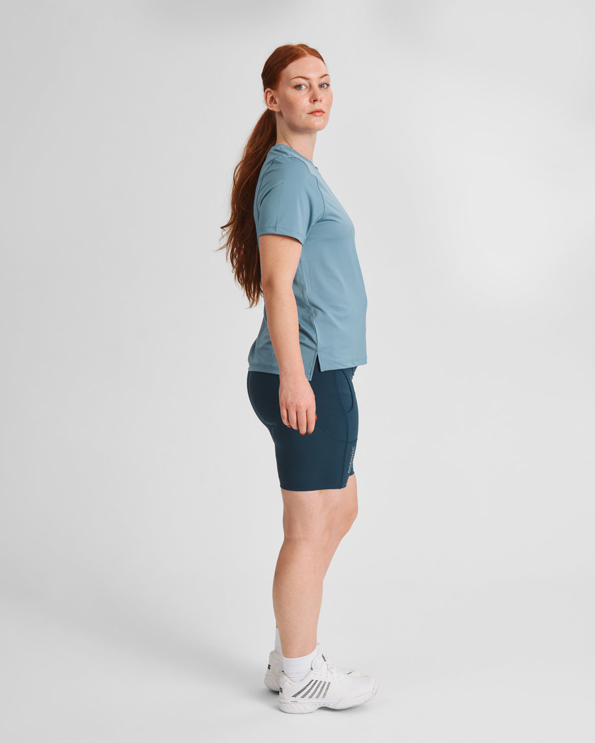Padel T-shirt, Tone Straight Q-dry - Alaska Blue