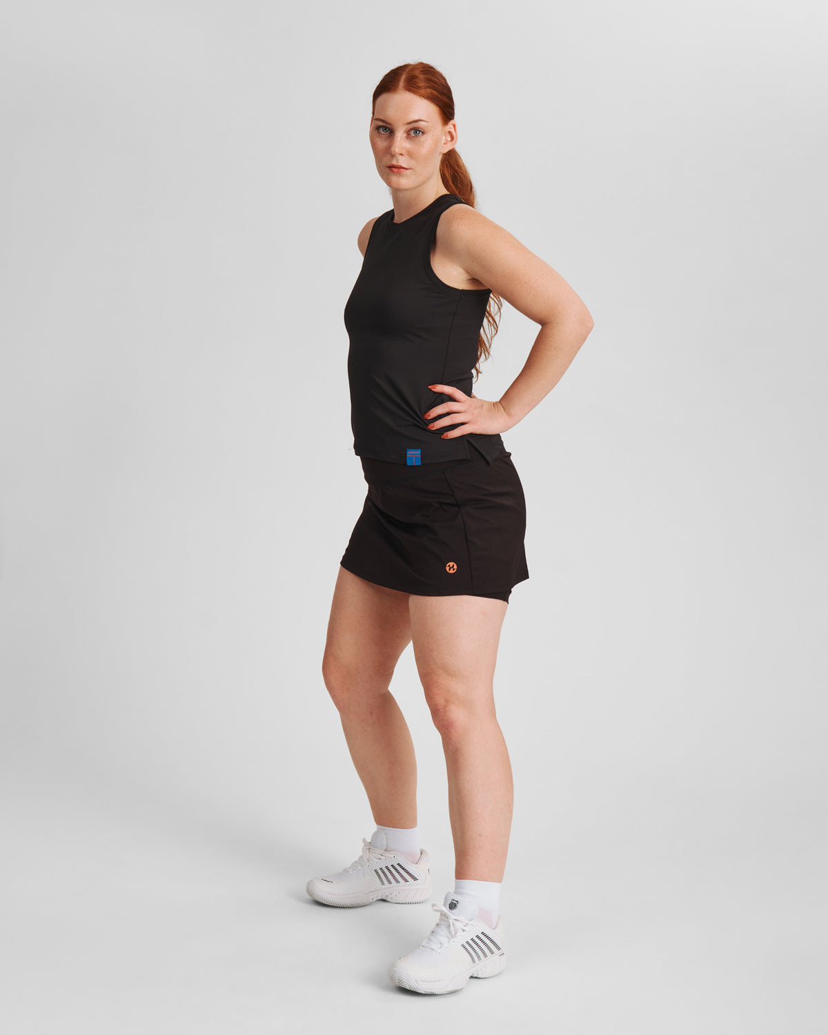 Padel Tank Top, Tulis Q-dry - Black