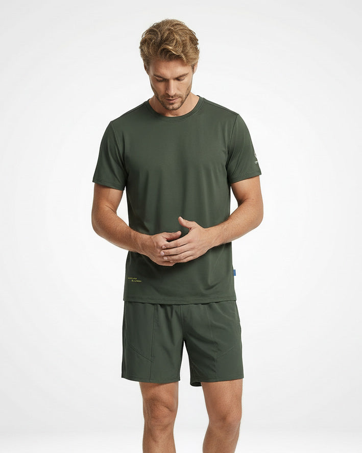 Padel Shorts Light, Varno - Cypress Green